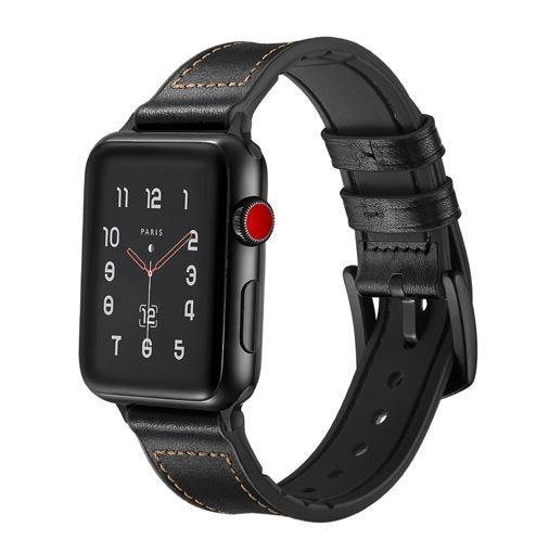 sport Leather Strap For Apple Watch band 42mm 38mm silicone iwatch series 3/2/1 wrist bands bracelet belt accessories