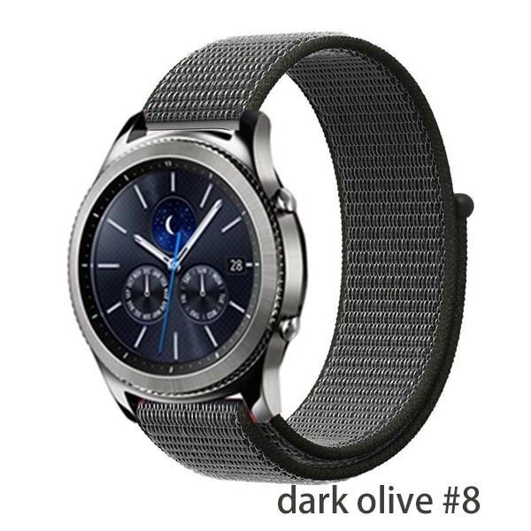 Gear s3 Frontier strap For Samsung galaxy watch 46mm 42mm S4 active 2 22mm watch band amazfit bip/gtr 47mm huawei watch gt strap