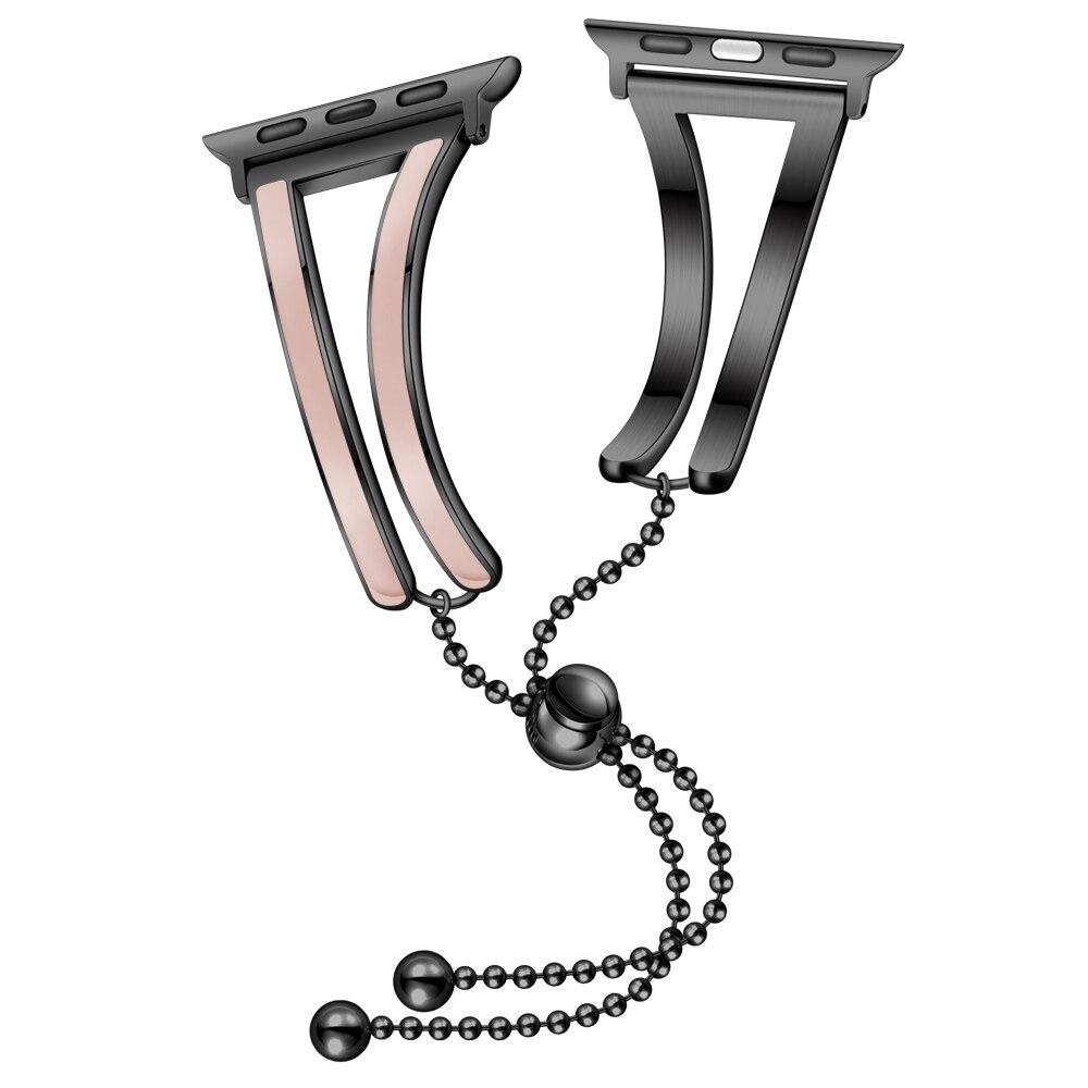 Women strap for Apple watch band Apple watch 5 4 3  40mm 44mm 38mm 42mm iWatch band Jewelry Stainless steel watchband bracelet
