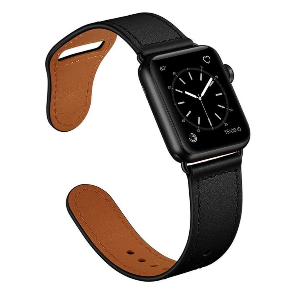 Leather strap For apple watch band pulseira apple watch 5 4 3  band 44mm/40mm iwatch band 42mm/38mm correa bracelet watchband