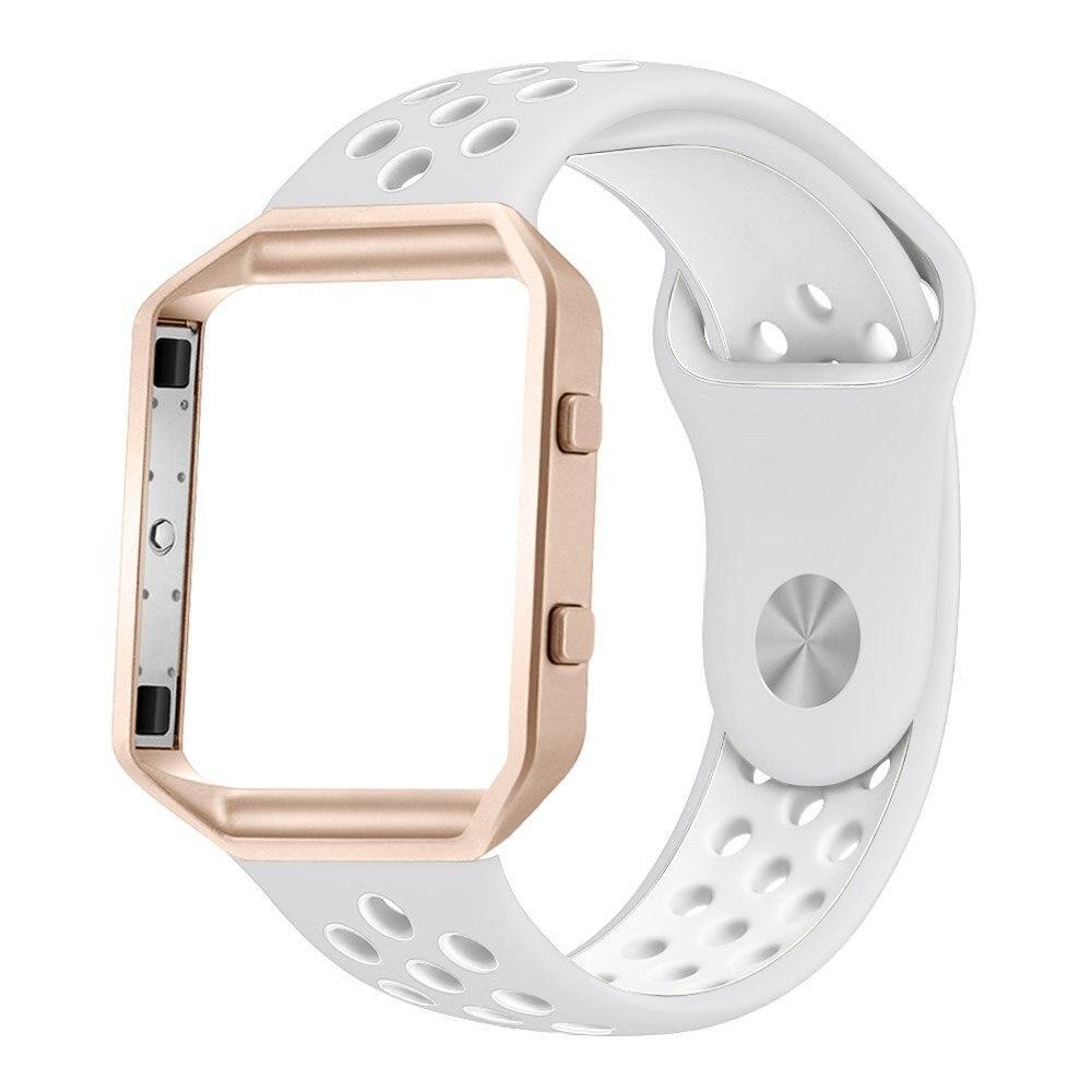 Replacement Watch Strap For Fitbit Blaze Bands Sport Soft Silicone For Fitbit Blaze Smart Fitness Watch With Frame