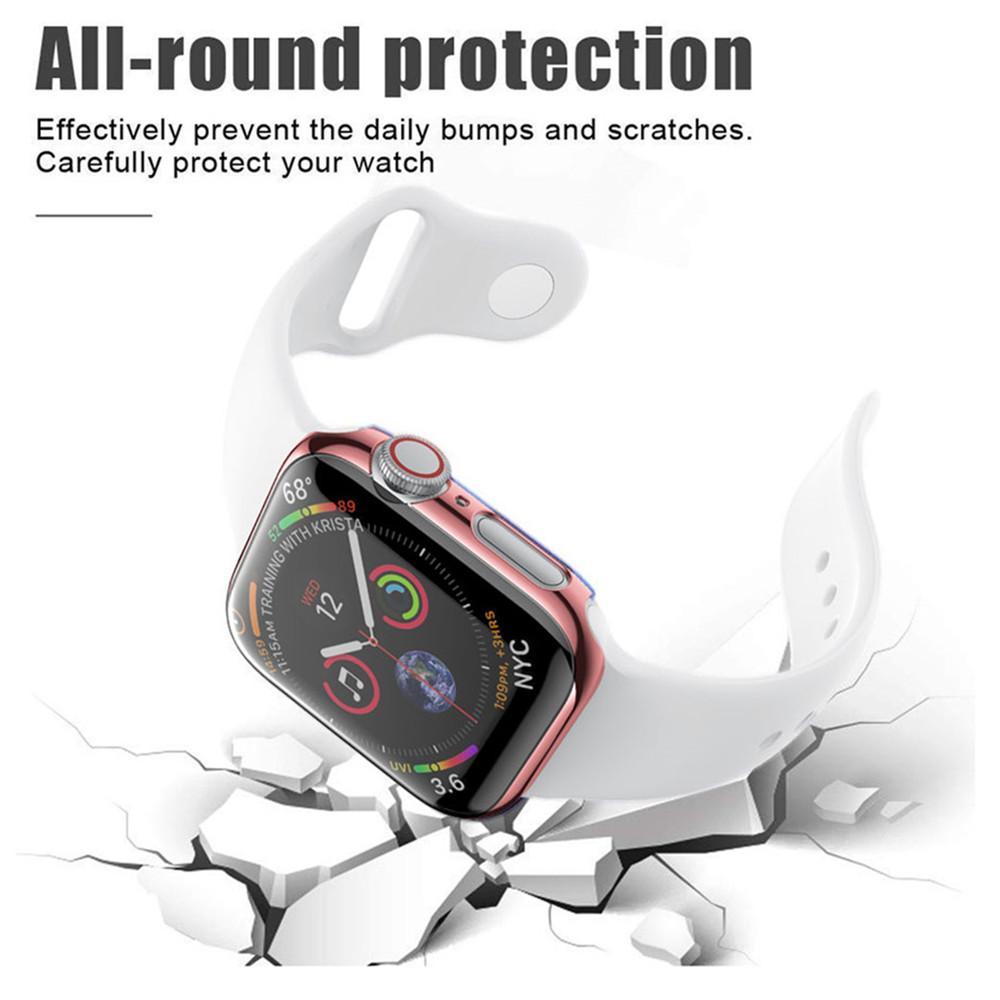 Case cover For Apple Watch band apple watch 5 4 3 case 42mm 38mm appel watch iwatch 4 3 2 1 44 mm/40mm Screen protector cover