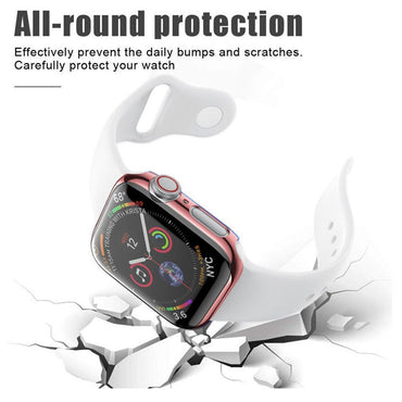 Case cover For Apple Watch band apple watch 5 4 3 case 42mm 38mm appel watch iwatch 4 3 2 1 44 mm/40mm Screen protector cover