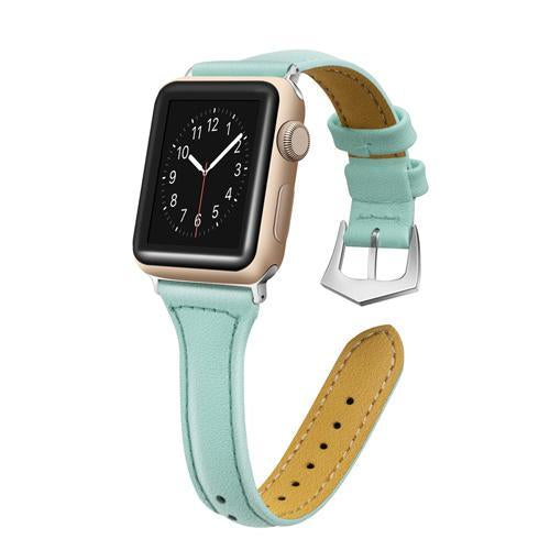Leather strap For Apple Watch band Strap 42mm 38mm iwatch series 3 2 1 Wrist bracelet belt Watchband correa
