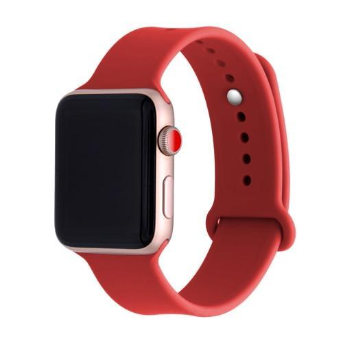 Silicone Sport strap For Apple watch band apple watch 5 4 3 band 44mm 40mm  correa Iwatch 5 42mm 38mm watchband bracelet belt