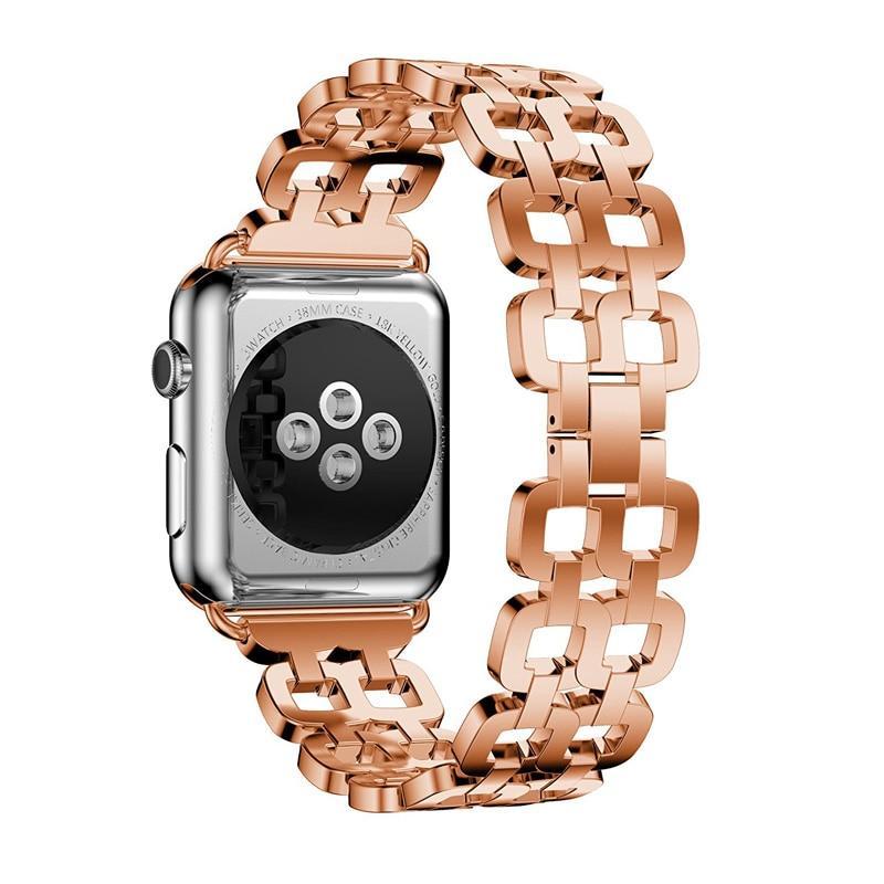 Stainless steel strap For Apple Watch 4 band 44mm 40mm correa iwatch series 4/3/2/1 42mm/38mm link bracelet Wrist belt