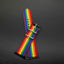 Nato strap For Apple Watch band 42MM/38MM iwatch band 3/2/1 44mm 40mm rainbow bracelet Woven Nylon apple watch 4 3 belt