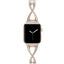 Diamond strap For Apple Watch Band apple watch 5 4 3 band 44mm/40mm Stainless Steel Iwatch 5 4 42mm/38mm Bracelet watchband belt