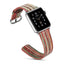 Leathter strap For Apple Watch band apple watch 5 4 3 44mm/40mm Flower print correa iwatch band 5 42mm/38mm bracelet watchband