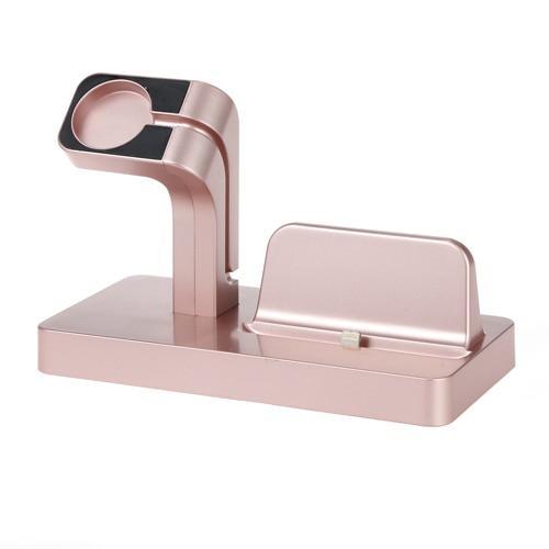 Watch Accessories For Apple watch 5 4 3 44mm 40mm iwatch 42mm 38mm charger Holder IPhone X 8 7/8 Plus 6S station