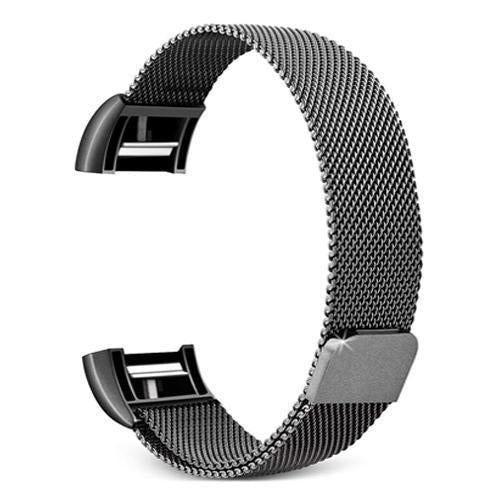 Milanese Loop watch Strap For fitbit charge 2 band replacement Wrist Watchband bracelet Stainless Steel belt accessories