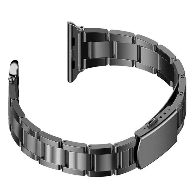 Stainless Steel strap For Apple watch 4 band 44mm 40mm correa Iwatch series 3 2 1 42mm/38mm wrist link bracelet belt