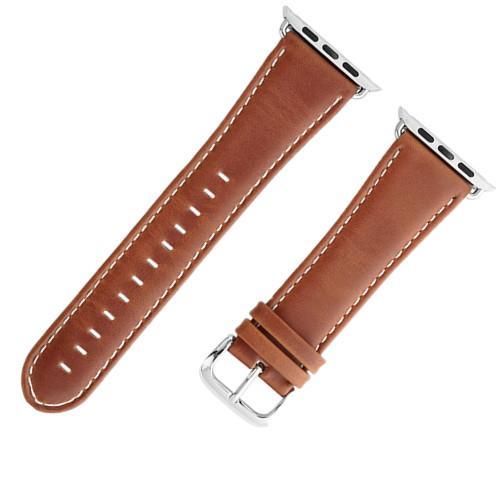 Leather Band For Apple Watch series 4 44mm 40mm strap correa iwatch 3 2 1 42mm/38mm Crazy Horse Wrist bracelet belt
