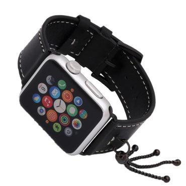 Leather strap For Apple Watch 4 band 44mm/40mm iwatch series 3 2 1 42MM/38MM Ornaments wrist bracelet watchband belt