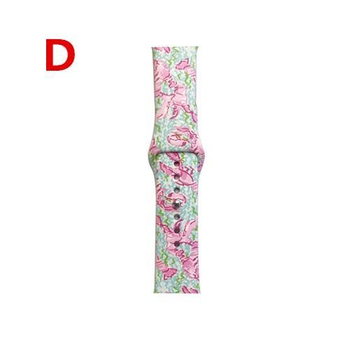 Silicone strap For Apple Watch band apple watch 5 44mm 42mm Iwatch series 5/4/3/2/1 40mm/38mm Wrist bracelet Rubber belt correa