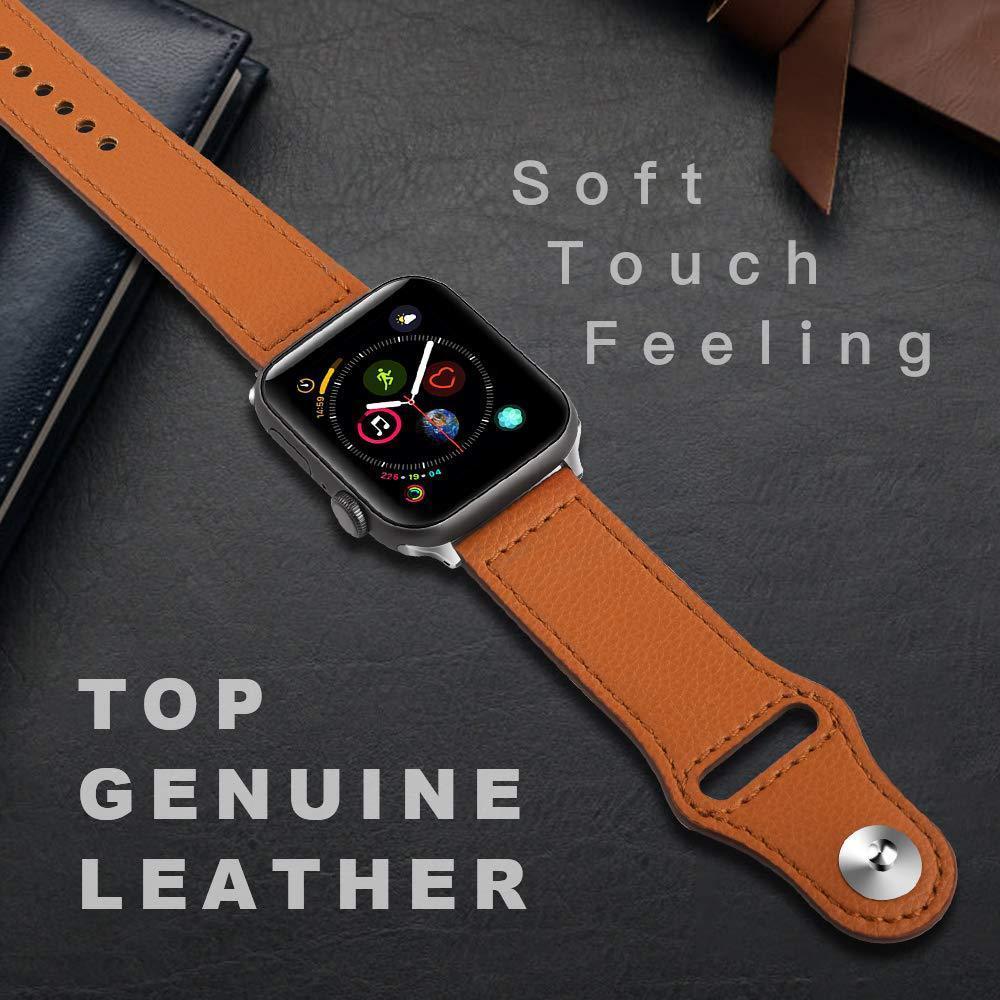 Leather strap For apple watch band apple watch 5 4 3 44mm/40mm correa iwatch band 42mm/38mm pulseira bracelet watch Accessories
