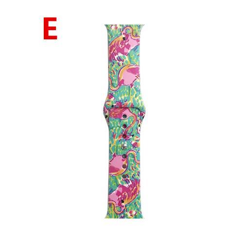 Silicone strap For Apple Watch band apple watch 5 44mm 42mm Iwatch series 5/4/3/2/1 40mm/38mm Wrist bracelet Rubber belt correa