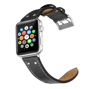 Genuine leather strap for apple watch band 42mm 38mm iwatch series 3/2/1 wrist band bracelet Cowhide watch band strap