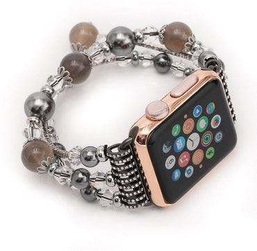 Luxury Agate strap For apple watch band apple watch 5 4 3 44mm 40mm iwatch series 5 4 3 2 1 42mm/38mm bracelet watchband correa