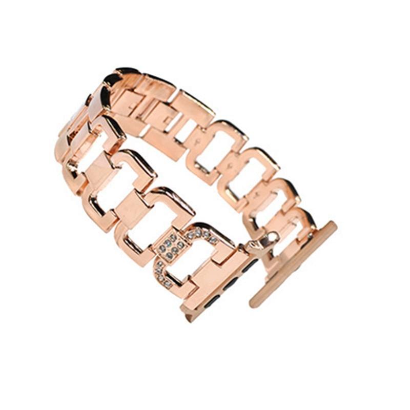 strap For Apple watch band apple watch series 4 3 44mm/40mm 42mm/38mm correa iwatch 4 3 2 1 42mm/38mm Stainless Steel belt