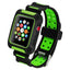 silicone Sport strap For Apple watch band 42mm 38mm iwatch 3/2/1 waterproof protective cover wrist watchband belt & case