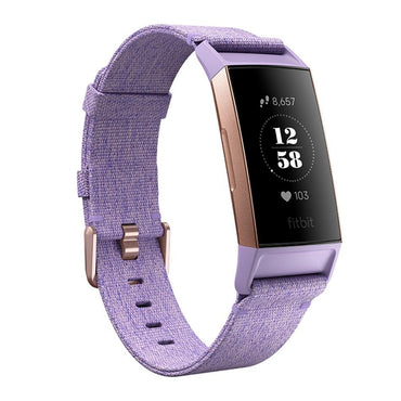 canvas strap for fitbit charge 3 band replacement watchband Solid color wrist bracelet belt for fitbit charge3 new watchband