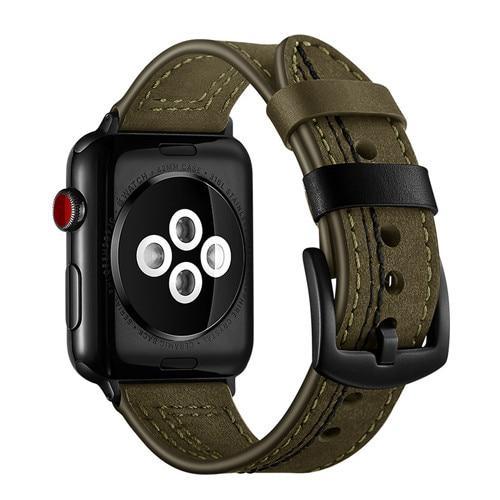 Leather Strap For Apple Watch band apple watch 4 3 5 band 44mm/40mm iwatch band 42mm/38mm correa bracelet watchband belt series