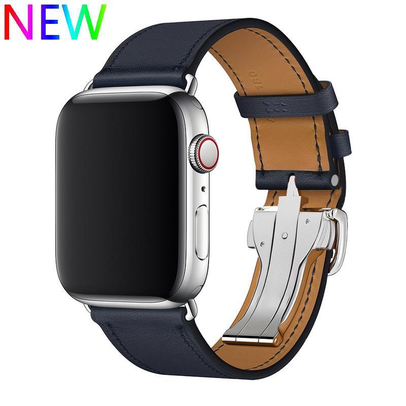 Deployment Buckle Strap For apple watch band Apple Watch 5 4 3 44mm 40mm iwatch band 5 42mm 38mm correa watchband Bracelet belt
