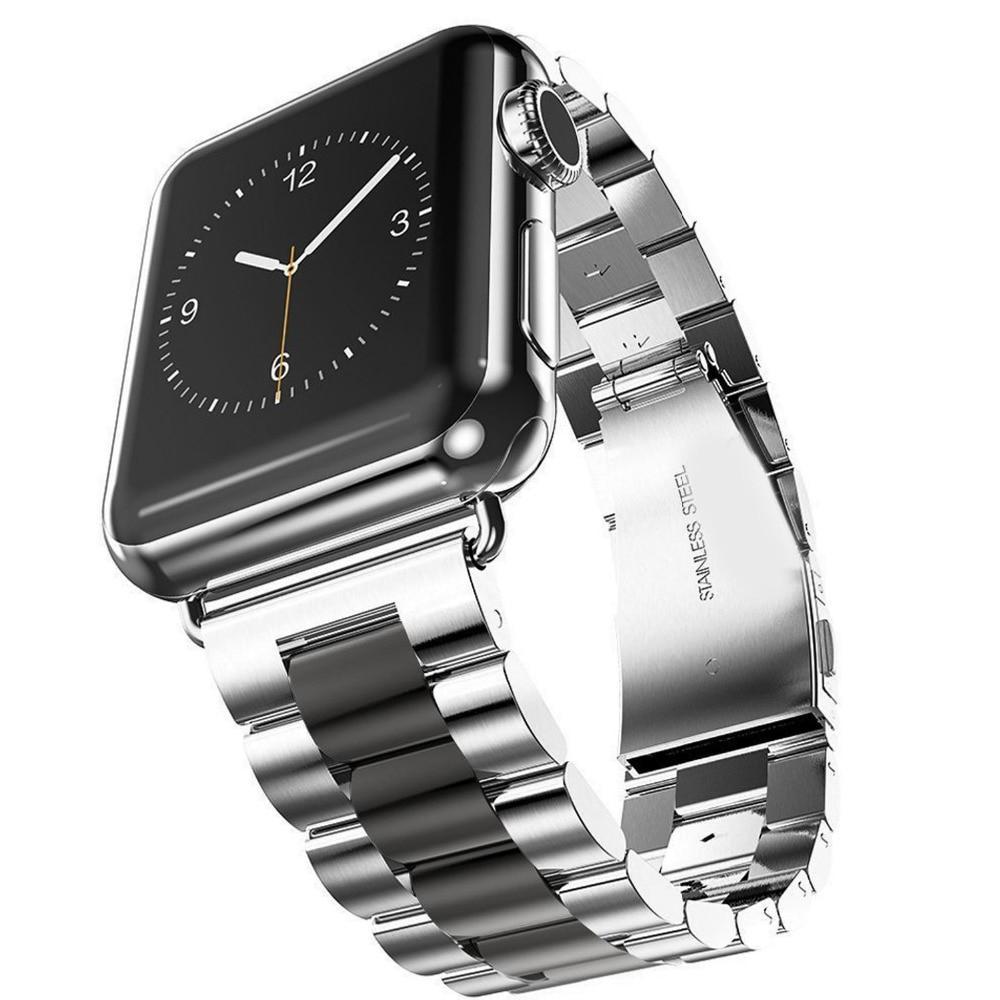 Strap For Apple Watch band 44mm/40mm apple watch 5 4 3 band iwatch band 42mm/38mm Stainless Steel correa Bracelet watchband