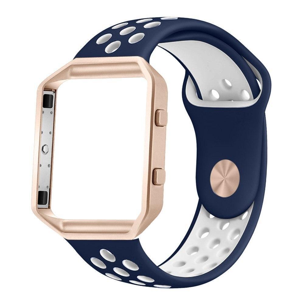 Replacement Watch Strap For Fitbit Blaze Bands Sport Soft Silicone For Fitbit Blaze Smart Fitness Watch With Frame