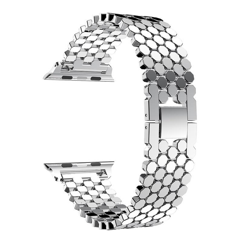 Stainless Steel strap For Apple Watch Band apple watch 4 3 band 44mm 40mm iwatch band 42mm/38mm link Bracelet watchband blet