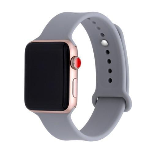 Silicone Sport strap For Apple watch band apple watch 5 4 3 band 44mm 40mm  correa Iwatch 5 42mm 38mm watchband bracelet belt