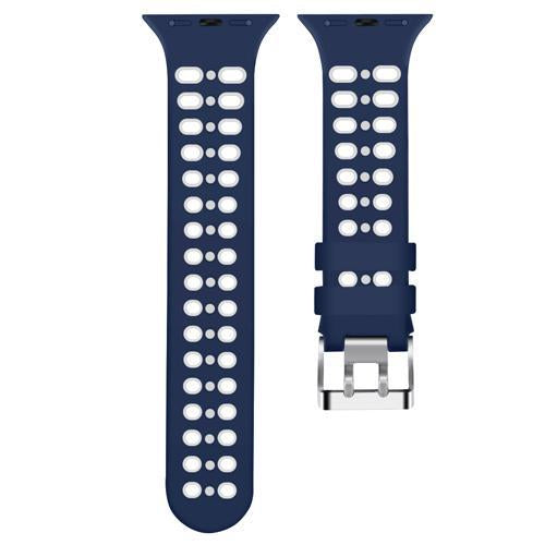 Sport Strap For Apple Watch band 44mm 40mm Silicone Iwatch Series 3/2/1 Wrist band Bracelet Rubber Watchband Accessories
