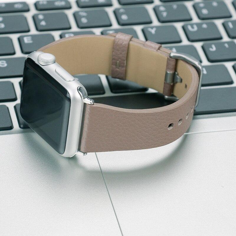 Classic Leather Strap For Apple watch band iwatch series 3 2 1 42mm 38mm Wrist bands bracelet watchband belt Accessories