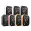 Cover case For apple watch band apple watch 4 5 band 44mm/40mm Iwatch band soft All-around shell Ultra-thin Electroplate frame