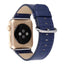 For Apple watch band 42mm 38mm leather strap iwtch series 3 2 1 carbon fiber wrist bands bracelet watchband belt