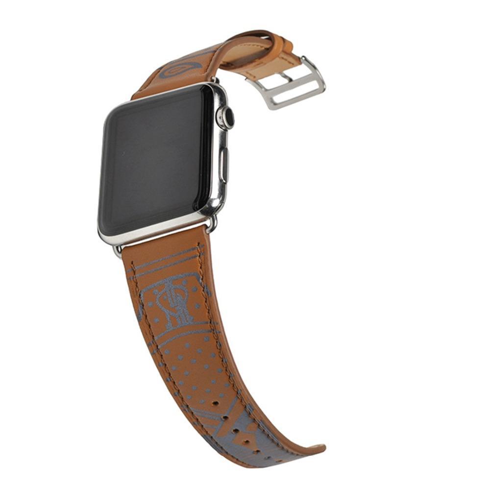 Leather strap For apple watch band 42mm 38mm iwatch series 3 2 1 sport Wrist watchband bracelet belt classic buckle