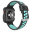 Silicone Sport Strap For Apple Watch band 42mm 38mm Pulseira case Iwatch series 3 2 1 wrist Bracelet TPU rubber cover