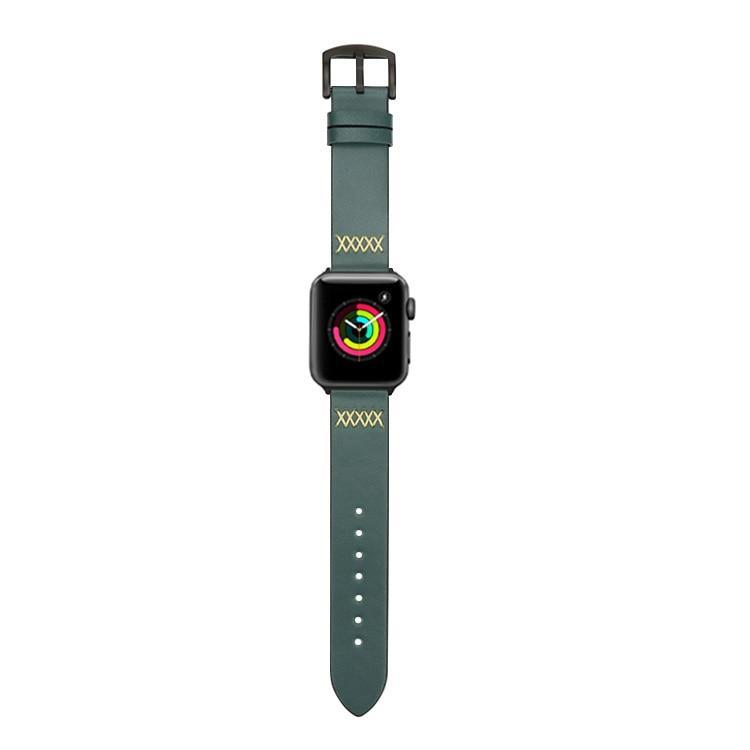 Leather Crazy Horse strap For Apple watch 4 band 44mm 40mm Iwatch series 4 3 2 1 42mm/38mm wrist watchband bracelet belt