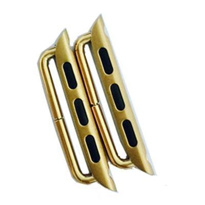 Adapter Connector For Apple Watch 4 44mm/40mm iwatch band series 4 Stainless Steel Buckle clasp adaptor accessories