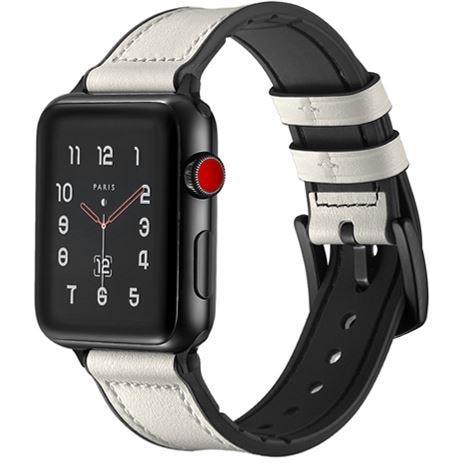 sport Leather Strap For Apple Watch band 42mm 38mm silicone iwatch series 3/2/1 wrist bands bracelet belt accessories