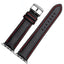 Luxury Strap for Apple watch band 44 mm 40mm iWatch band 42mm 38mm Carbon fiber+Leather watchband bracelet Apple watch 4 3 2 1