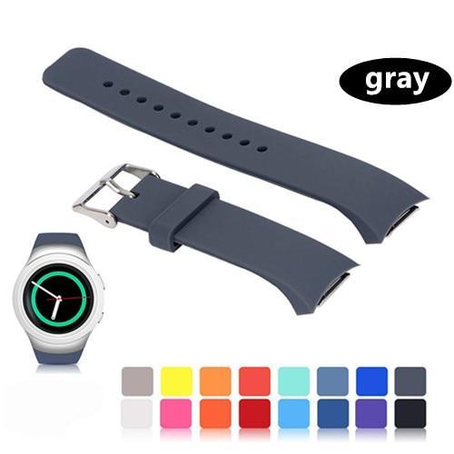 Sport Strap For Samsung Galaxy Gear S2 band R720 R730 Smart Watch Band Silicone wrist bracelet correa watchband belt