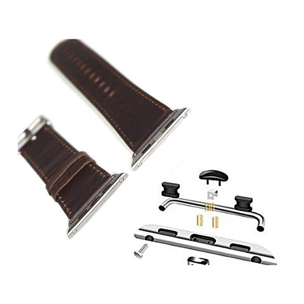 Genuine Leather strap For Apple Watch band 42mm(44mm)/38mm(40mm) iwatch 4 3 2 1 Crazy horse wrist bracelet watchband