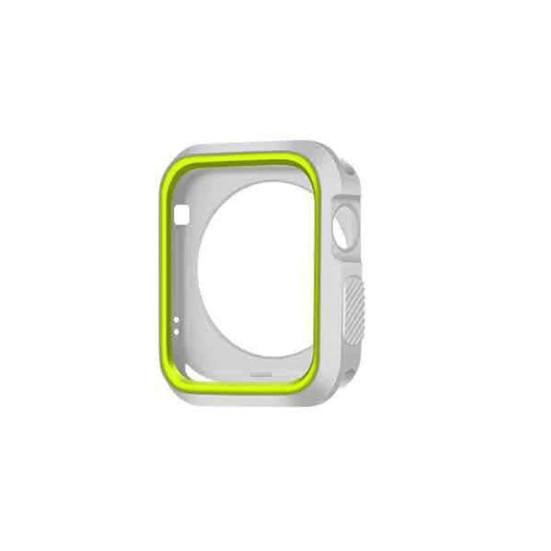 PC Case cover For Apple Watch band apple watch 4 3 5 44mm 40mm iwatch series 3 2 1 42mm/38mm protective silicone protector shell