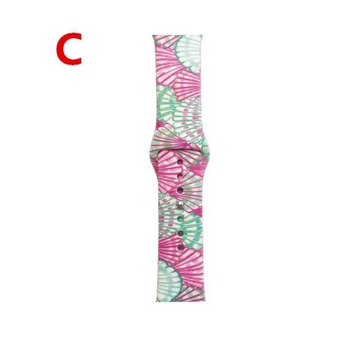 Silicone strap For Apple Watch band apple watch 5 44mm 42mm Iwatch series 5/4/3/2/1 40mm/38mm Wrist bracelet Rubber belt correa