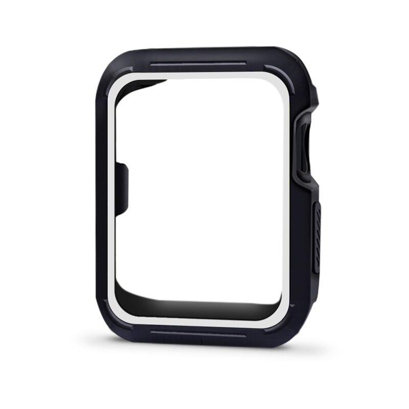 silicone protective case for apple watch 3 42mm 38mm for iwatch sreise 3/2/1 rubber case for apple watch nike case