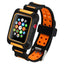 silicone Sport strap For Apple watch band 42mm 38mm iwatch 3/2/1 waterproof protective cover wrist watchband belt & case