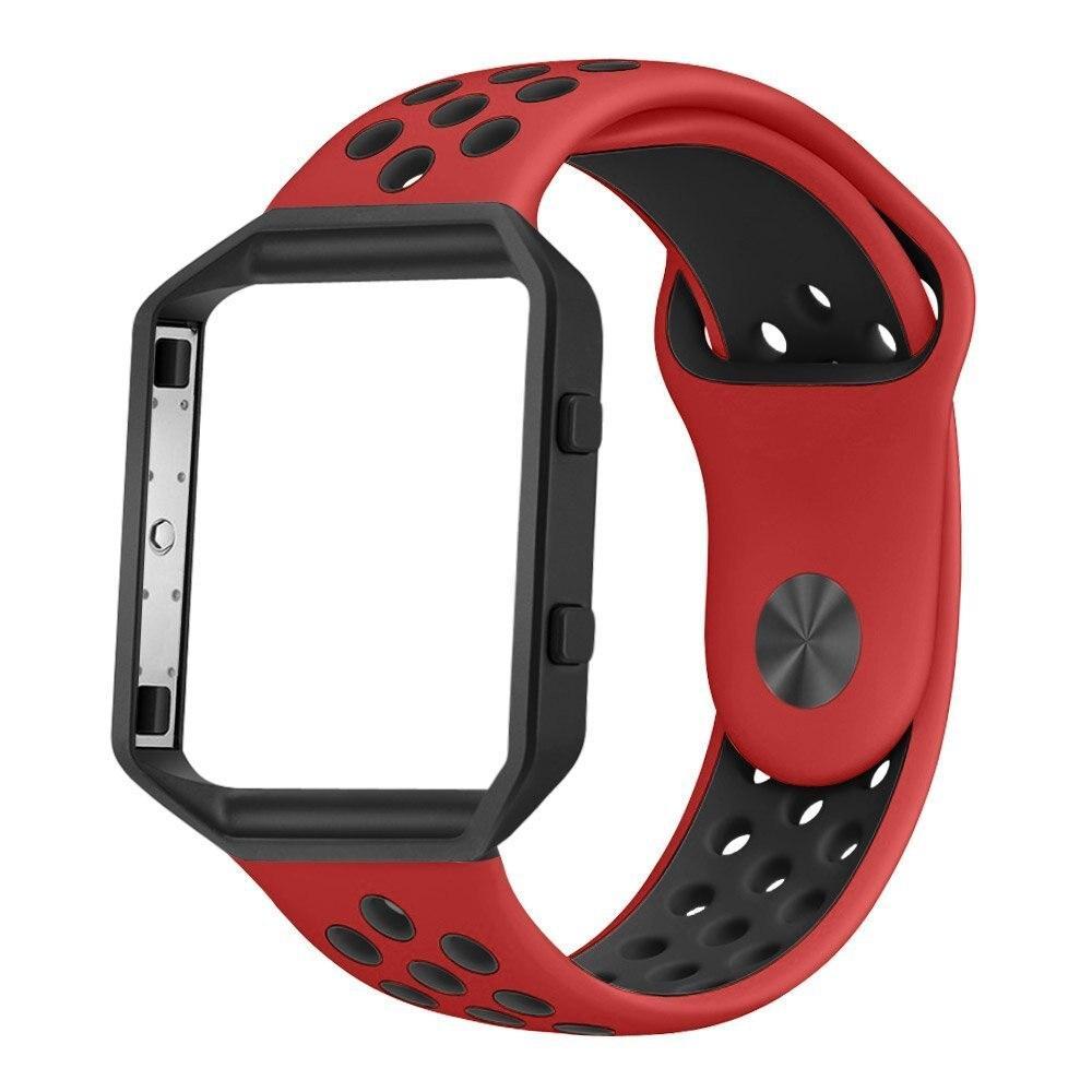 Replacement Watch Strap For Fitbit Blaze Bands Sport Soft Silicone For Fitbit Blaze Smart Fitness Watch With Frame
