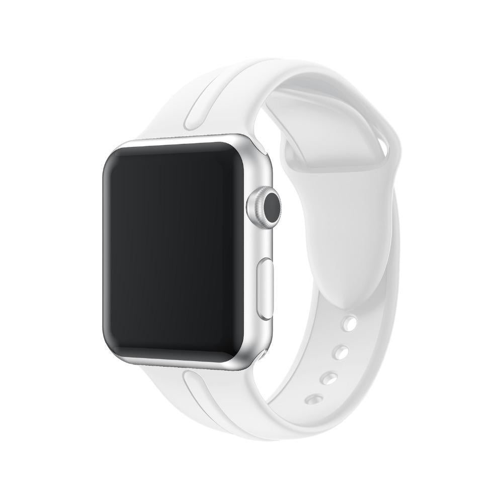 silicone Sport band For Apple Watch 4 44mm/40mm strap correa iwatch series 4/3/2/1 42mm/38mm wrist bracelet rubber belt